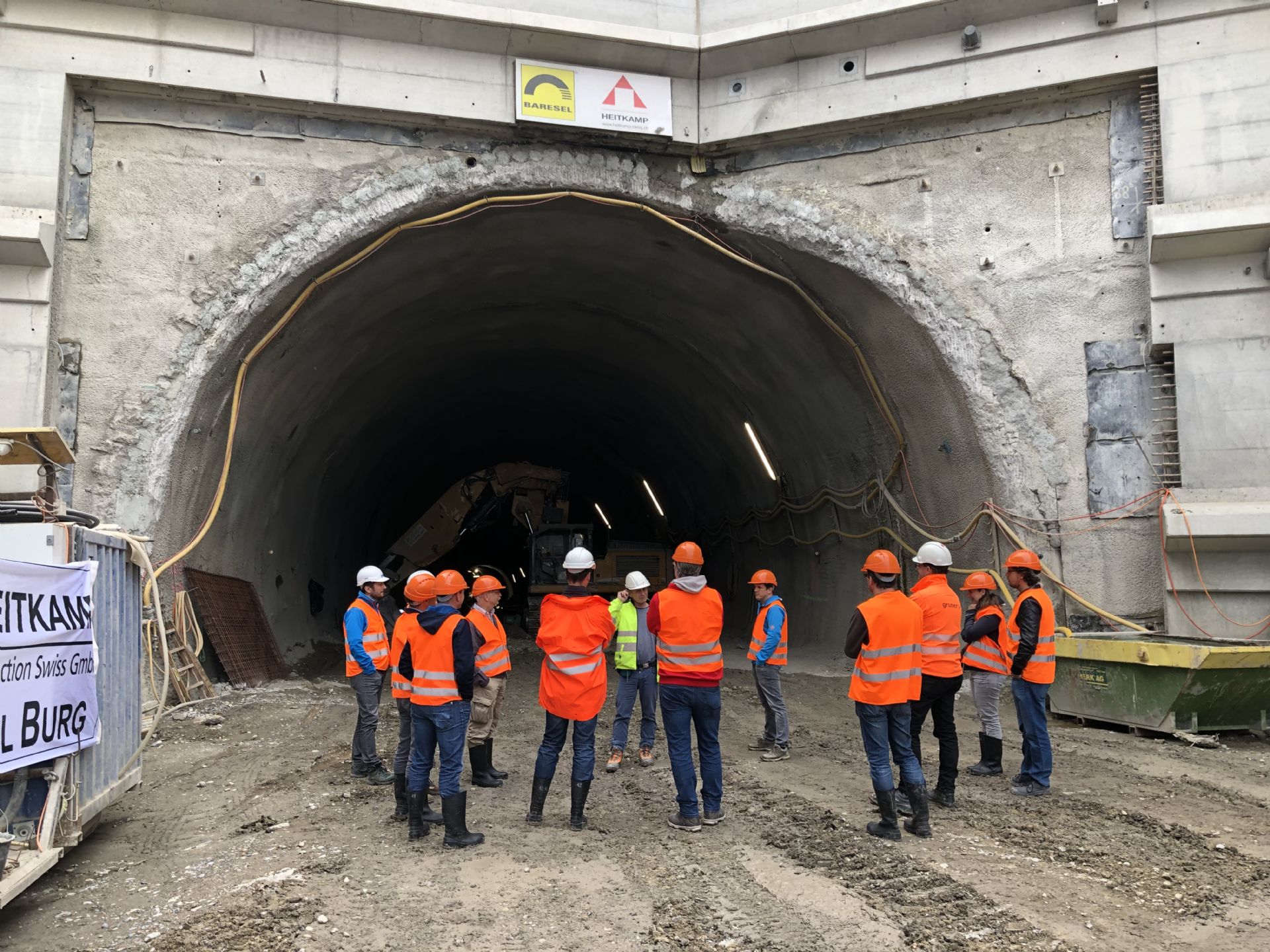 Tunnelbaustelle Umfahrung Kssnacht a.R. vom 12.06.2019