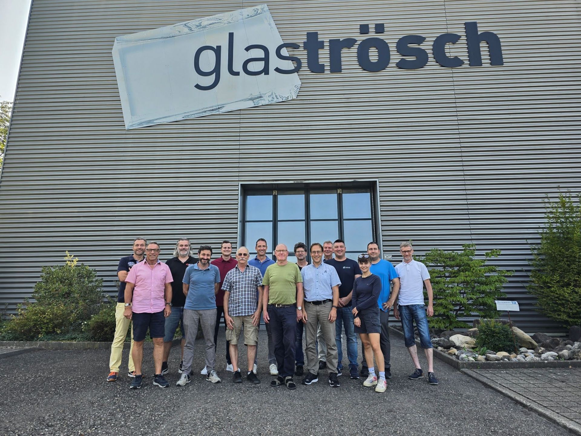 Besichtigung bei Glas-Trsch AG 