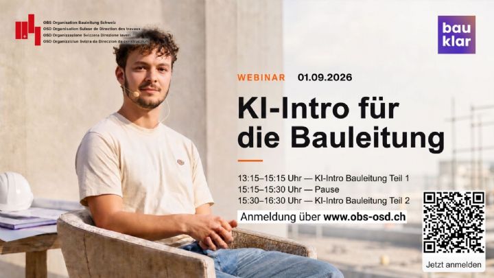 KI ist längst auch in der Bauleitung ein Thema